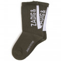 Jacquard-patterned socks ZADIG & VOLTAIRE for BOY