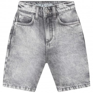 5-pocket cotton denim shorts ZADIG & VOLTAIRE for BOY