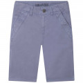 Plain-coloured pocket bermudas ZADIG & VOLTAIRE for BOY
