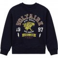 Brushed cotton fleece sweatshirt ZADIG & VOLTAIRE for BOY