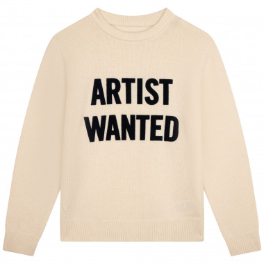 Artist Wanted Wool Sweater ZADIG & VOLTAIRE for BOY