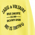 Fleece katoenen sweater ZADIG & VOLTAIRE Voor