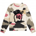 Sweater van katoenen fleece ZADIG & VOLTAIRE Voor