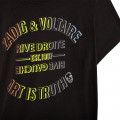 Short-sleeved cotton T-shirt ZADIG & VOLTAIRE for BOY