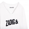 Langarm-Shirt aus Baumwolle ZADIG & VOLTAIRE Für JUNGE