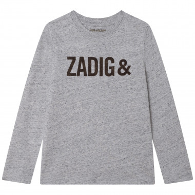 T-shirt imprimé en coton ZADIG & VOLTAIRE pour GARCON