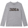 Printed cotton T-shirt ZADIG & VOLTAIRE for BOY