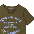 Baumwoll-T-Shirt ZADIG & VOLTAIRE Für JUNGE