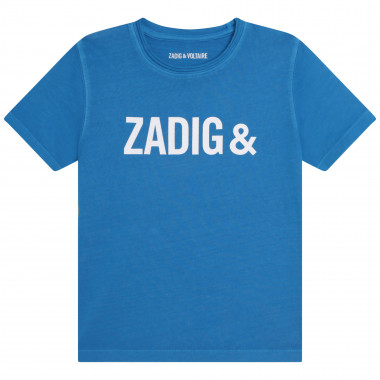 Camiseta estampada con logo ZADIG & VOLTAIRE para NIÑO