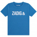 T-shirt met logoprint ZADIG & VOLTAIRE Voor