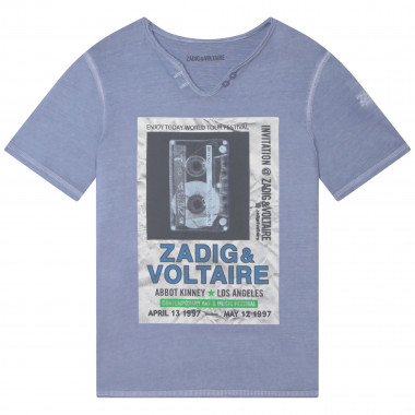T-shirt à imprimé devant ZADIG & VOLTAIRE pour GARCON