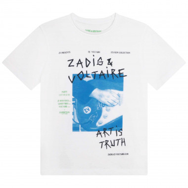 T-shirt avec imprimé ZADIG & VOLTAIRE pour GARCON