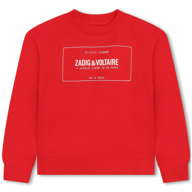 Sweatshirt aus Molton ZADIG & VOLTAIRE Für JUNGE