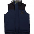 Reversible zipped puffer jacket ZADIG & VOLTAIRE for BOY