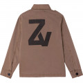 Cotton drill military jacket ZADIG & VOLTAIRE for BOY