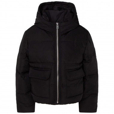 Hooded water-repellant coat  for 