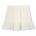 Cotton skirt with ruffles ZADIG & VOLTAIRE for GIRL