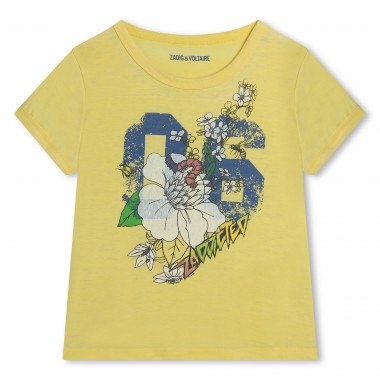 T-shirt con stampa applicata ZADIG & VOLTAIRE Per BAMBINA