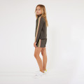 Knitted cardigan with stripes ZADIG & VOLTAIRE for GIRL
