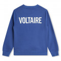 Fleece sweater van katoen ZADIG & VOLTAIRE Voor