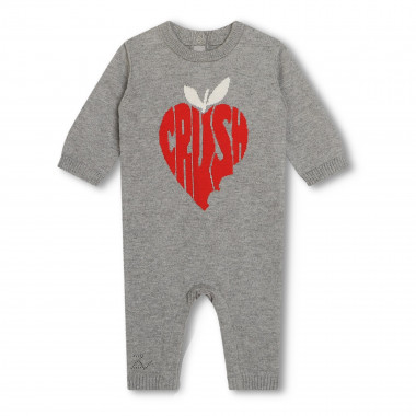 Cotton and cashmere onesie  for 