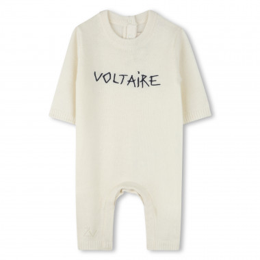 Strampler aus Wolle + Kaschmir ZADIG & VOLTAIRE Für UNISEX