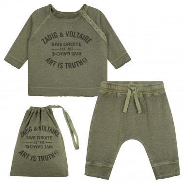 T-shirt e calça de algodão ZADIG & VOLTAIRE para UNISEXO