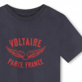 Katoenen T-shirt korte mouwen ZADIG & VOLTAIRE Voor