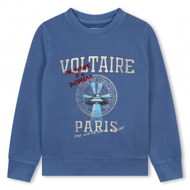 Sudadera de muletón de algodón ZADIG & VOLTAIRE para NIÑO