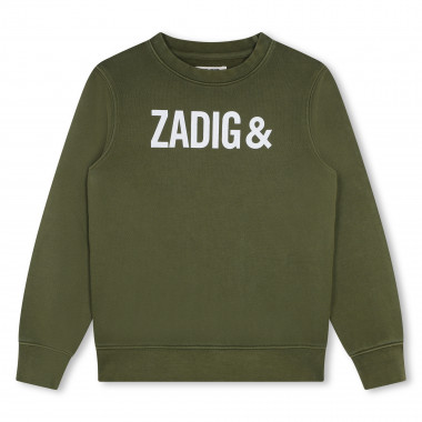 Sudadera de muletón de algodón ZADIG & VOLTAIRE para UNISEXO