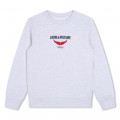 Sweat-shirt en molleton coton ZADIG & VOLTAIRE pour UNISEXE