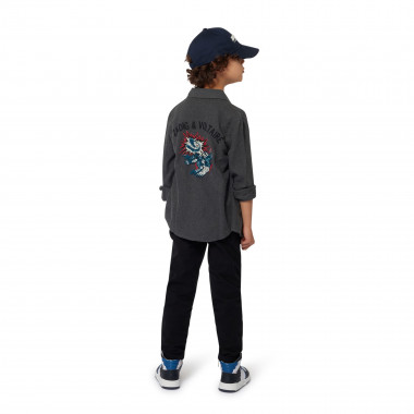 Long-sleeved embroidered shirt ZADIG & VOLTAIRE for BOY