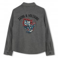 Long-sleeved embroidered shirt ZADIG & VOLTAIRE for BOY