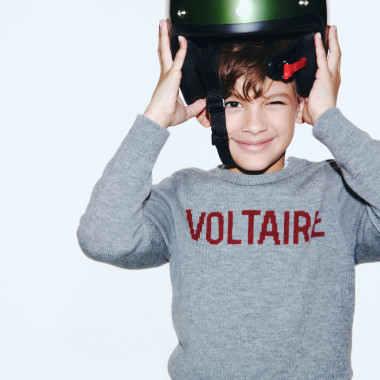 Knitted round-neck jumper ZADIG & VOLTAIRE for BOY