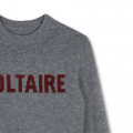 Pull en tricot à col rond ZADIG & VOLTAIRE pour GARCON