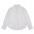 Blouse en voile de coton ZADIG & VOLTAIRE pour FILLE