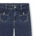 Adjustable-waist flared jeans ZADIG & VOLTAIRE for GIRL