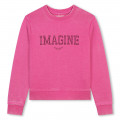 Fleece sweatshirt ZADIG & VOLTAIRE for GIRL