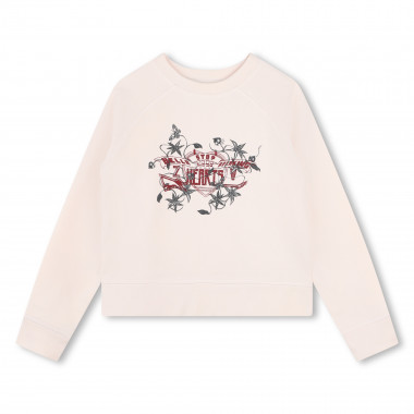 Sweat-shirt en molleton ZADIG & VOLTAIRE pour FILLE