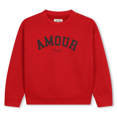 Sweat-shirt molletonné ZADIG & VOLTAIRE pour FILLE