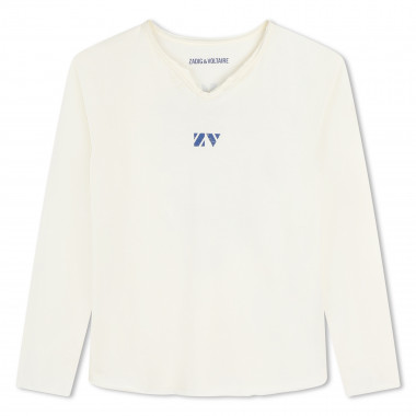 Long-sleeved T-shirt ZADIG & VOLTAIRE for GIRL