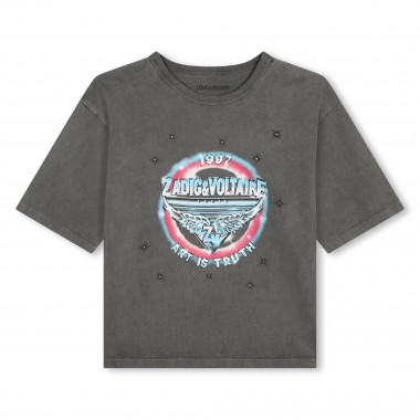 T-shirt a maniche corte ZADIG & VOLTAIRE Per BAMBINA