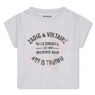 Camiseta de manga corta ZADIG & VOLTAIRE para NIÑA