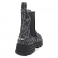 Patterned leather boots ZADIG & VOLTAIRE for GIRL