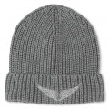 Ribbed tricot beanie ZADIG & VOLTAIRE for GIRL