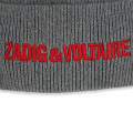 Unisex tricot beanie hat ZADIG & VOLTAIRE for BOY