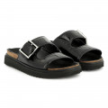 Buckled leather sandals ZADIG & VOLTAIRE for GIRL