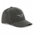 Casquette en jean avec fermeture auto-aggripante ZADIG & VOLTAIRE pour FILLE