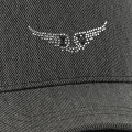 Casquette en jean avec fermeture auto-aggripante ZADIG & VOLTAIRE pour FILLE
