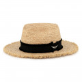 Chapeau à bords frangés ZADIG & VOLTAIRE pour FILLE